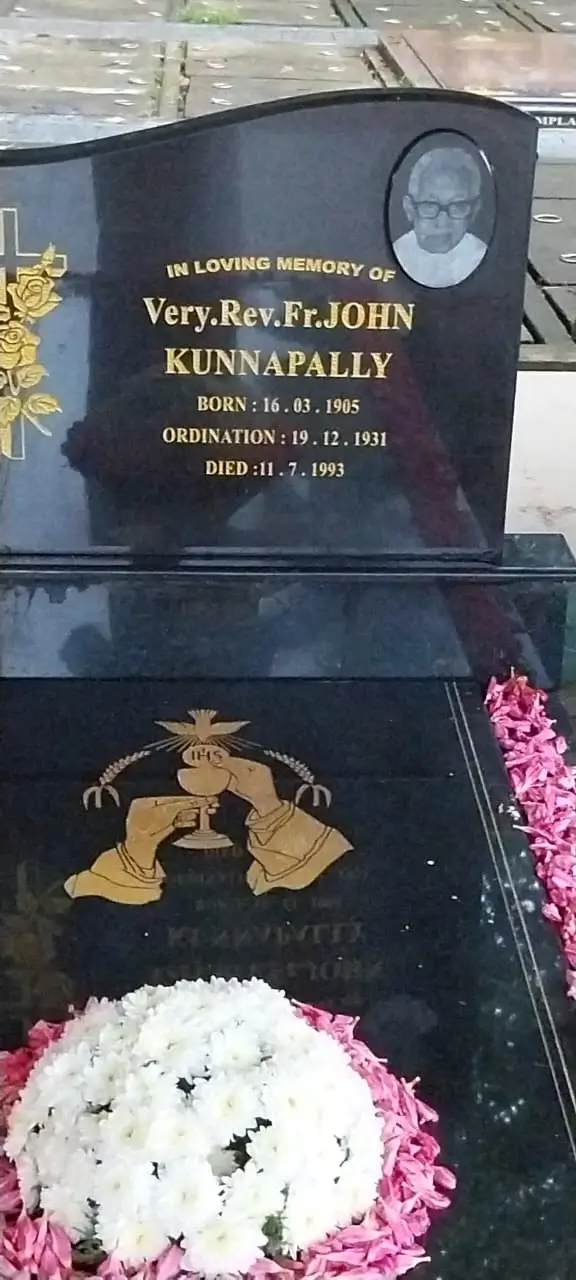 In loving Memory of Very Rev Fr John Kunnapally